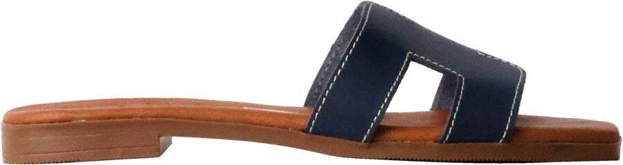 OH MY SANDALS Platte leren sandalen - Foto 2