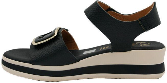 Oh My Sandals Sandalen met sleehak 6046