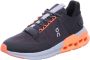ON Running Cloudnova Flux Heren Sneakers Cloud Schoenen Black-Flame 3MD10260666 - Thumbnail 2