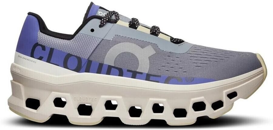 On Cloudm ster Dames Schoenen Blauw Maat: 40.5 Mesh Synthetisch Foot Locker - Foto 3