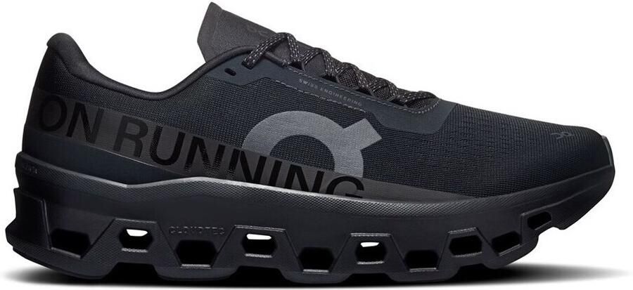 On Cloudm ster Sneakers Heren Zwart Polyester - Foto 2