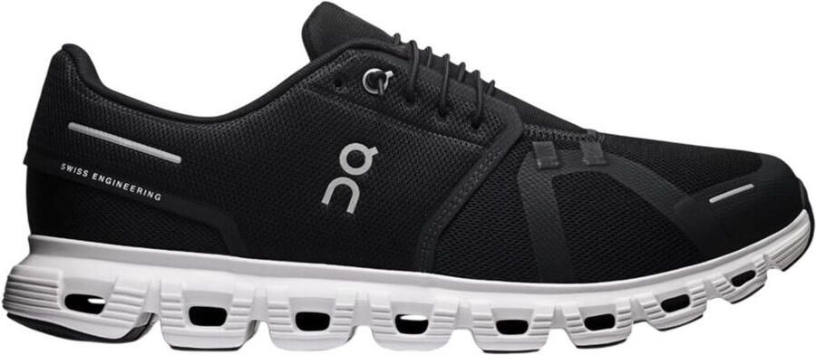 On Lage Sneakers Cloud 6 Black White