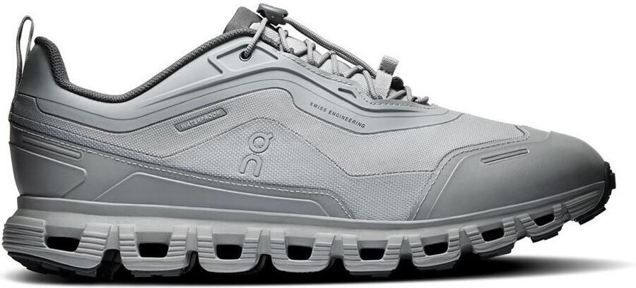 On Cloud Sneakers Heren Grijs Mesh Synthetisch