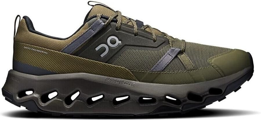 On Running Donkergroene Mesh Sneakers met Missiongrip - Foto 3