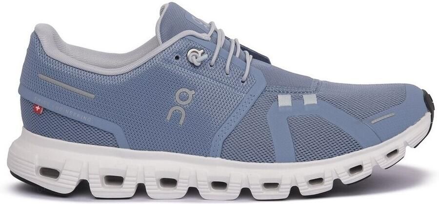 ON Running Cloud 6 Dames Sneakers Schoenen Chambray-White 3WF10061508