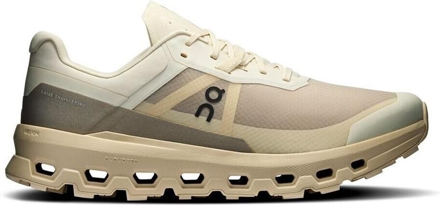 On Running Cream Desert Cloudvista 2 Schoenen