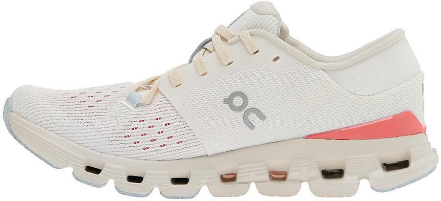 ON Running Cloud X 4 Dames Sneakers Schoenen Ivory-Salmon 3WE30073297 - Foto 2