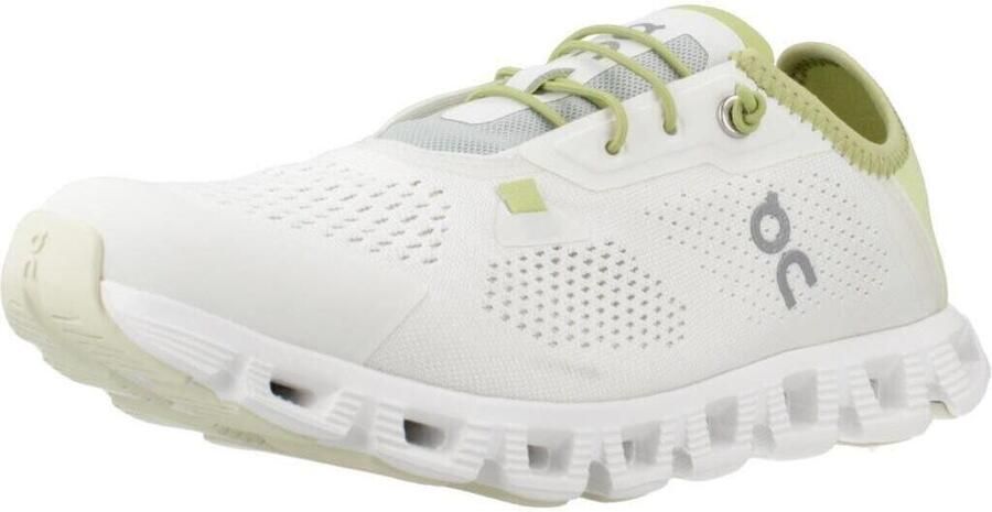 ON Running Cloud 5 Coast Dames Sneakers Schoenen Ivory-Acacia 3WD10541985 - Foto 2