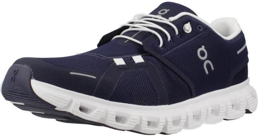 On Running Blauwe Snelle Veters Sneakers Lichtgewicht Demping - Foto 5