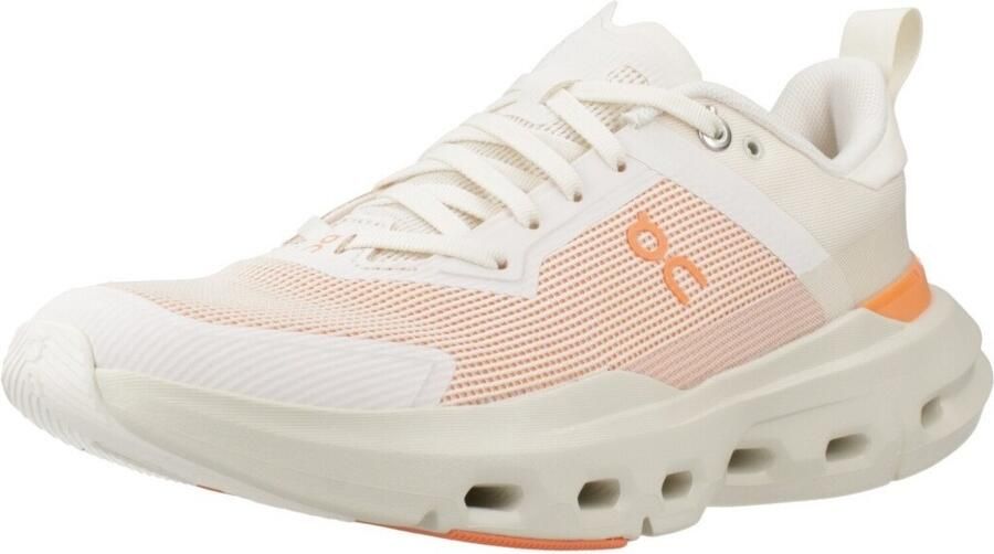On Cloudpulse Next Sneakers Dames Oranje Mesh Synthetisch