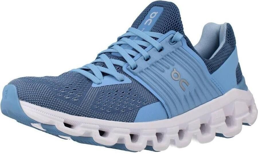 ON Running Cloudswift Hardloopschoen Dames Middenblauw Lichtblauw - Foto 2