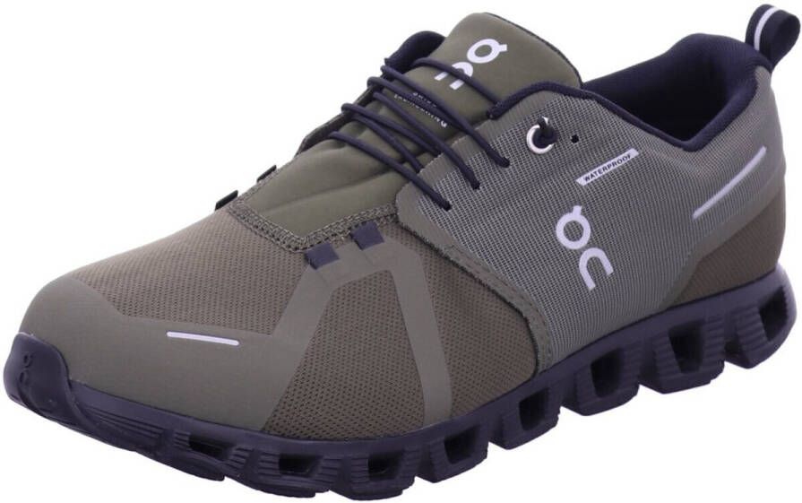 ON Running Cloud 5 WP Waterproof Heren Hardloopschoenen Running Schoenen Sportschoenen Olive-Black - Foto 10