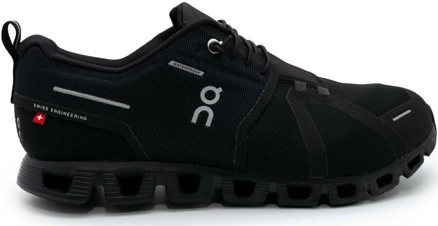 ON Running Cloud 5 Waterproof Heren Hardloopschoenen Trainingsschoenen Running Schoenen Zwart - Foto 10