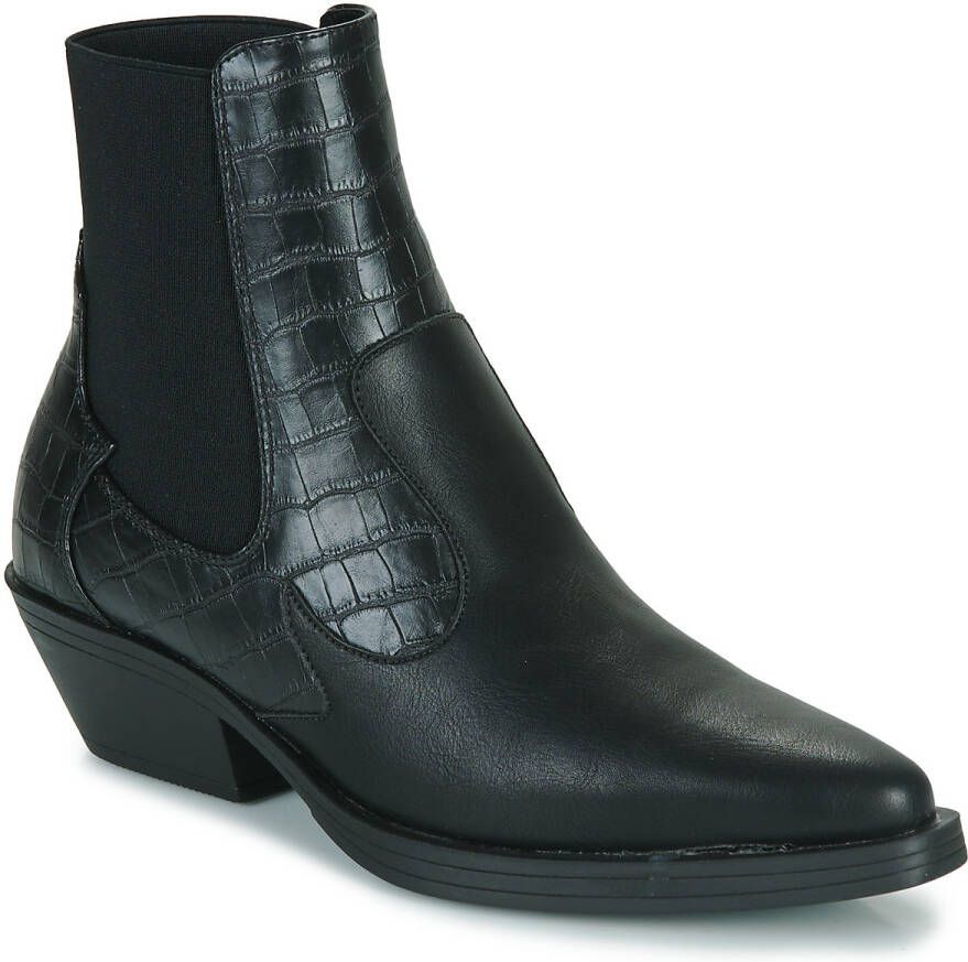 Only Enkellaarzen ONLBRONCO-2 SHORT PU COWBOY BOOT