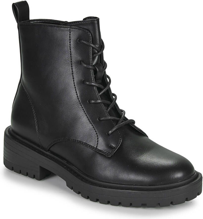 Only Laarzen ONLBOLD-17 PU LACE UP BOOT