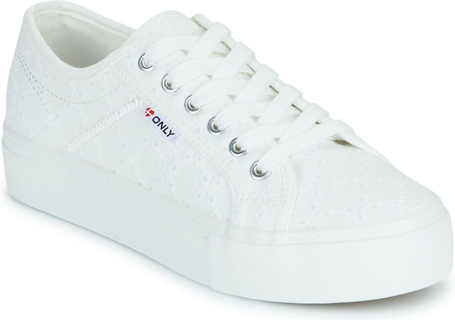 Only Lage sneakers met ajourpatroon model 'NOMI' - Foto 2