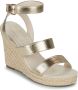 Only Sandalen ONLAMELIA-16 WEDGE SANDAL FOIL - Thumbnail 2