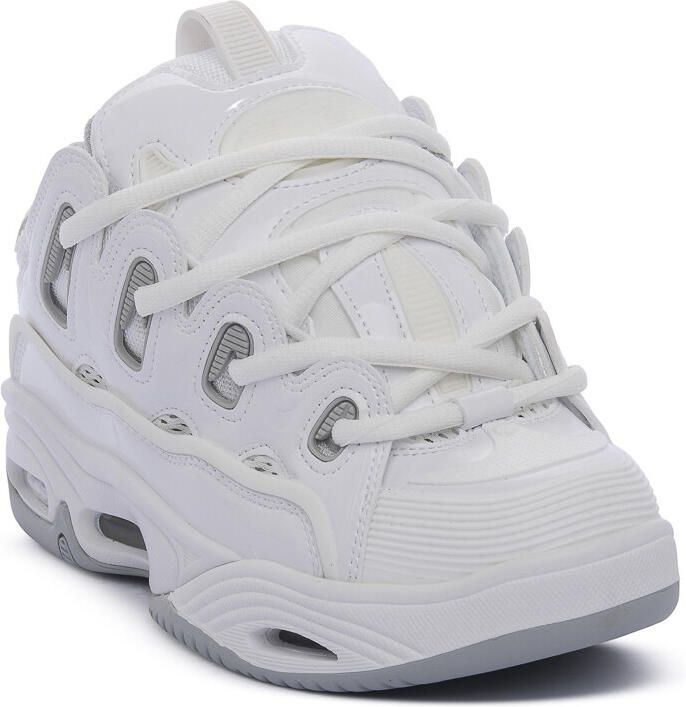 Osiris Lage Sneakers D3 WHITE GREY WHITE