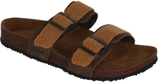 Oxbow Teenslippers Sandalen van kurk met dubbele band VEGA