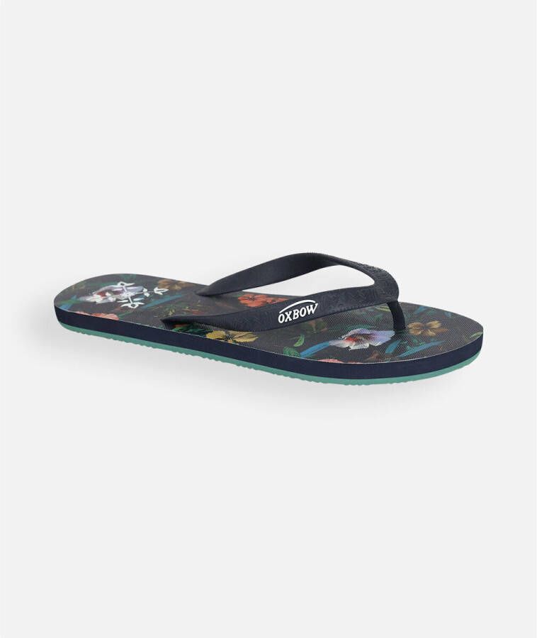 Oxbow Teenslippers All-over bedrukte teenslipper HONG
