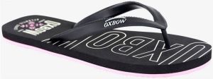 Oxbow Teenslippers Bedrukte rubberen slippers met riem P1VERIEM