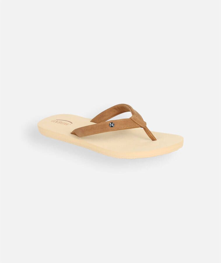 Oxbow Teenslippers Dames teenslipper PU band VANILLA