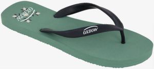 Oxbow Teenslippers Effen rubberen slippers met riem P1VRIYO