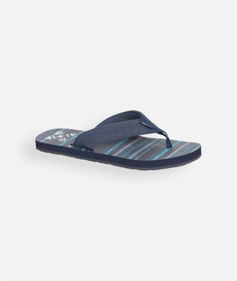 Oxbow Teenslippers Extra veerkrachtige teenslipper AOP jerseybandje KING