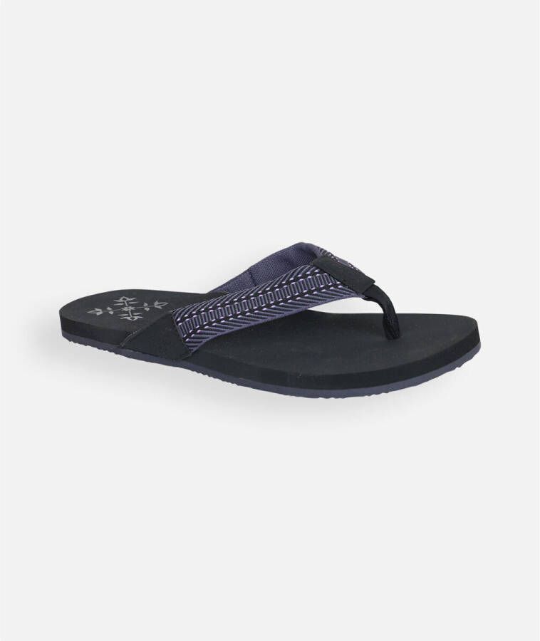 Oxbow Teenslippers Extra veerkrachtige teenslipper grote jacquardband VREEB