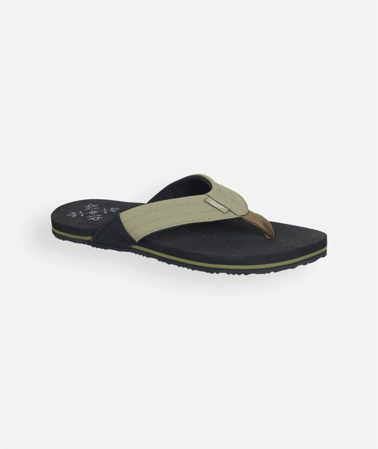 Oxbow Teenslippers Grote teenslipper met nubuckband VEBASTIAN