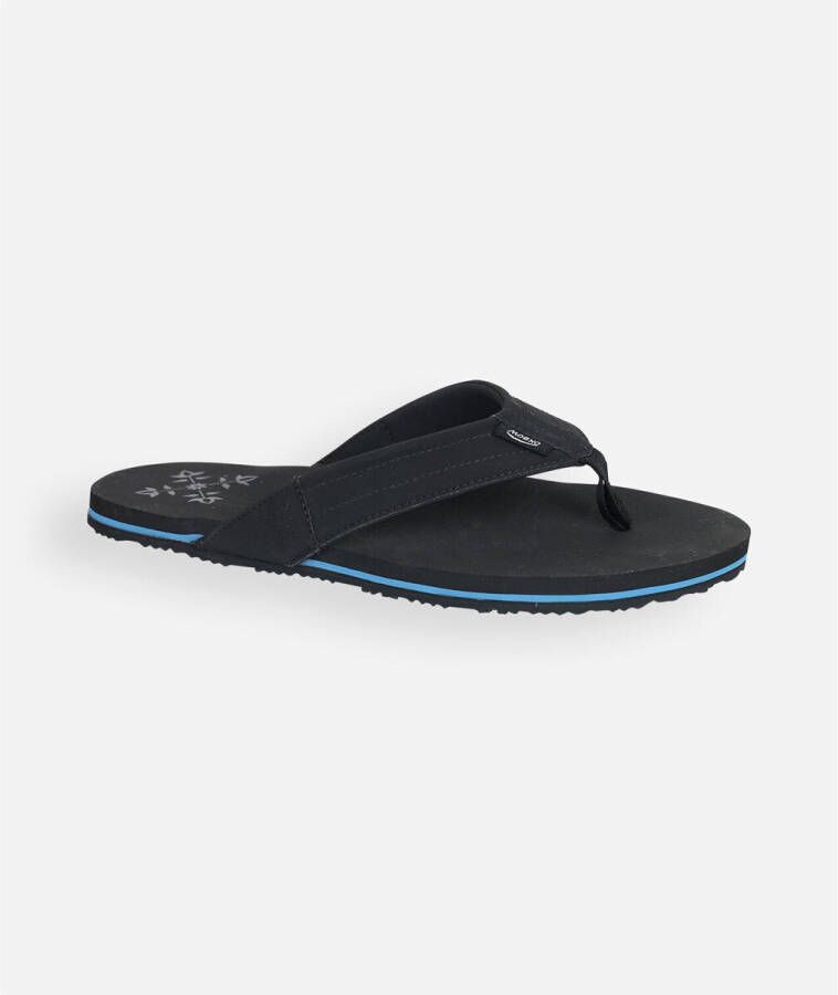 Oxbow Teenslippers Grote teenslipper met nubuckband VEBASTIAN