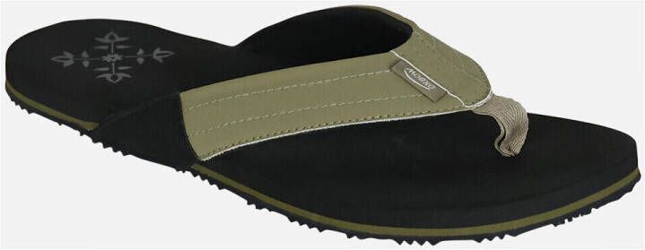 Oxbow Teenslippers Slippers met nubuck-band aan de buitenkant VEBASTIAN