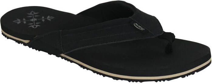 Oxbow Teenslippers Slippers met nubuck-band aan de buitenkant VEBASTIAN