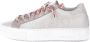 P448 Witte Leren Sneakers met Glitterdetails Multicolor Dames - Thumbnail 2