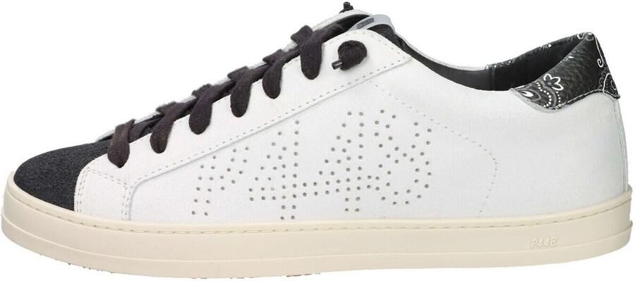 P448 Heren Sneaker Johnld-M Wit Leer White Heren - Foto 2