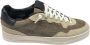 P448 Witte suède sneakers met beige en bruine details Multicolor Heren - Thumbnail 3