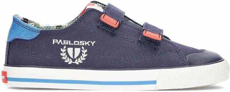 Pablosky Lage Sneakers 980920 Canvas Blotevoeten Sneakers