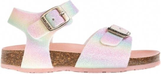 Pablosky Sandalen Glitter Kids Sandals 439471 Glitter Rainbow
