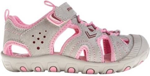 Pablosky Sandalen Grey-Pink Baby Sandals 981955 Grey-Pink-Burgundy