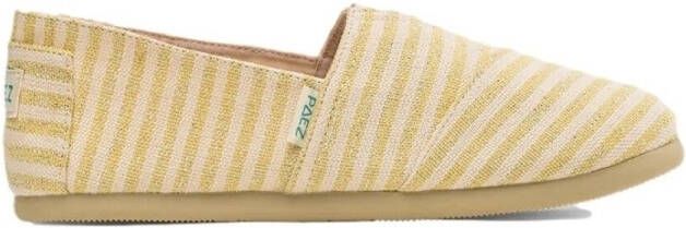 Paez Espadrilles Gum Classic W Surfy Lurex Oro