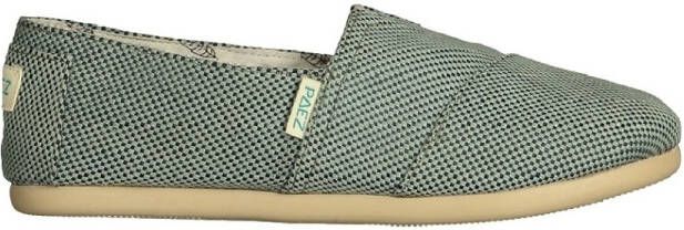 Paez Espadrilles Gum Classic W Panama Grey Green