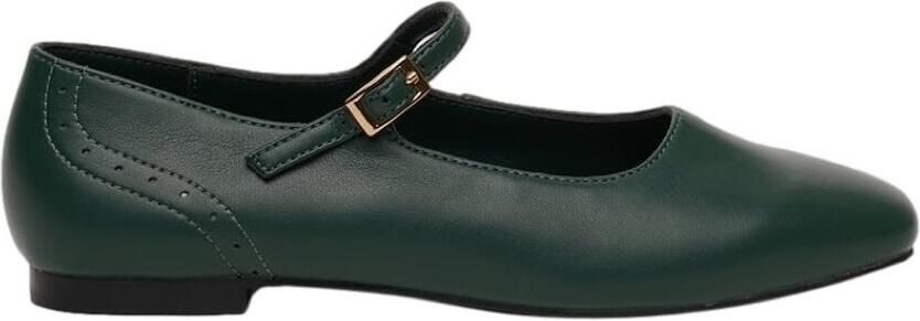 Paez Ballerina's Ballet Flats Microfiber Napa W Pine