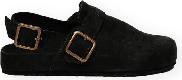 Paez Sandalen Clog Bio Vegan Suede Forest