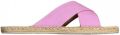 Paez Platte sandalen Sandal Crossed W Mauve - Paars