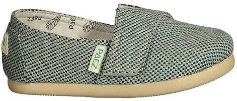 Paez Espadrilles Kids Gum Classic Panama Grey Green