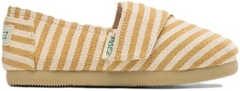 Paez Espadrilles Kids Gum Classic Surfy Lurex Caramel