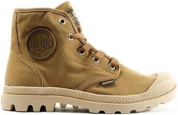 Palladium Womens Pampa Hi Veterboots Laarzen Met Veters Dames Beige - Foto 20