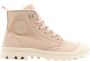 Palladium PAMPA~HIGH~ZIP~WL~~~~~~~~~~~~~ Hoge sneakersVeterlaarzenDames veterschoenenDames sneakersHalf-hoge schoenen Wit beige - Thumbnail 22