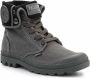 Palladium Hoge Sneakers Baggy Metal Black 92353-029-M - Thumbnail 1