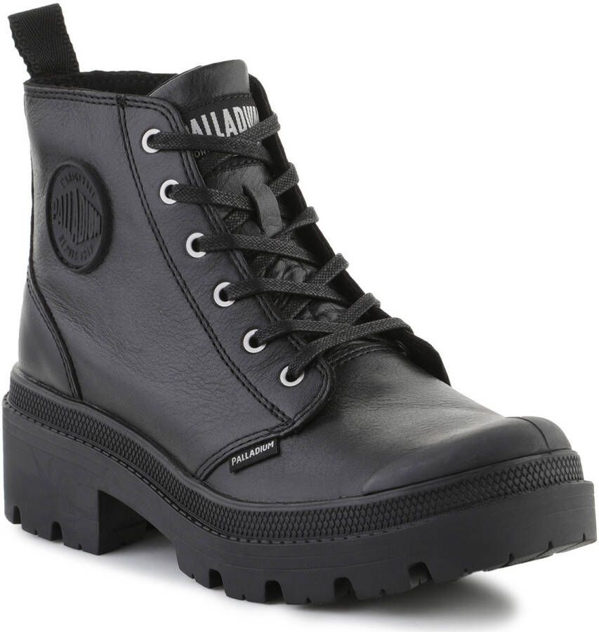Palladium Hoge Sneakers Pallabase Leather 96905-001-M Black Black